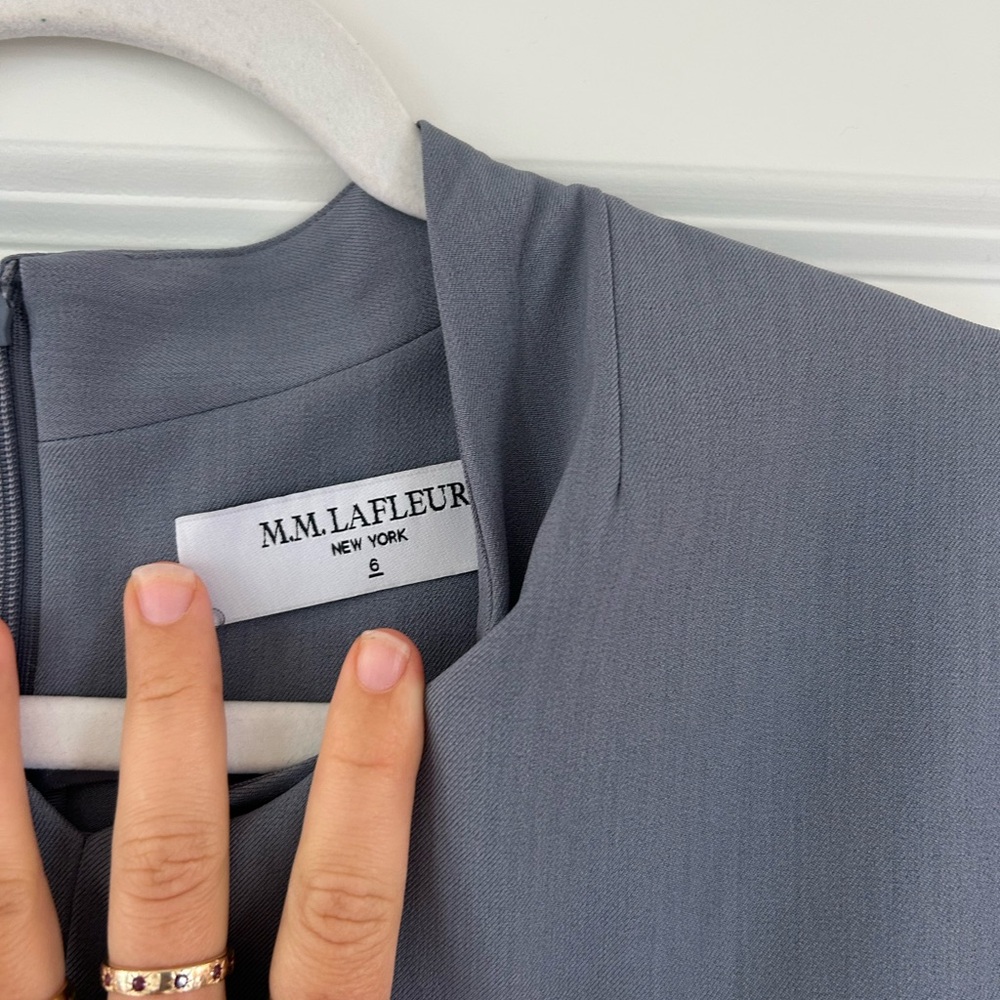 M.M. LaFleur Gray Dress